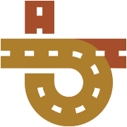 train track icon